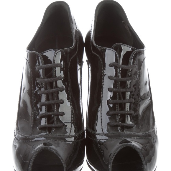 Valentino lace peep toe booties size 38.5 - Picture 2 of 4